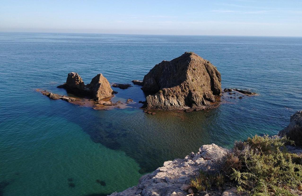 Adosado Playa, Geoda Y Aguilas Cerca, Con Barbacoa Y Piscina En San Juan De Los Terreros Exterior photo