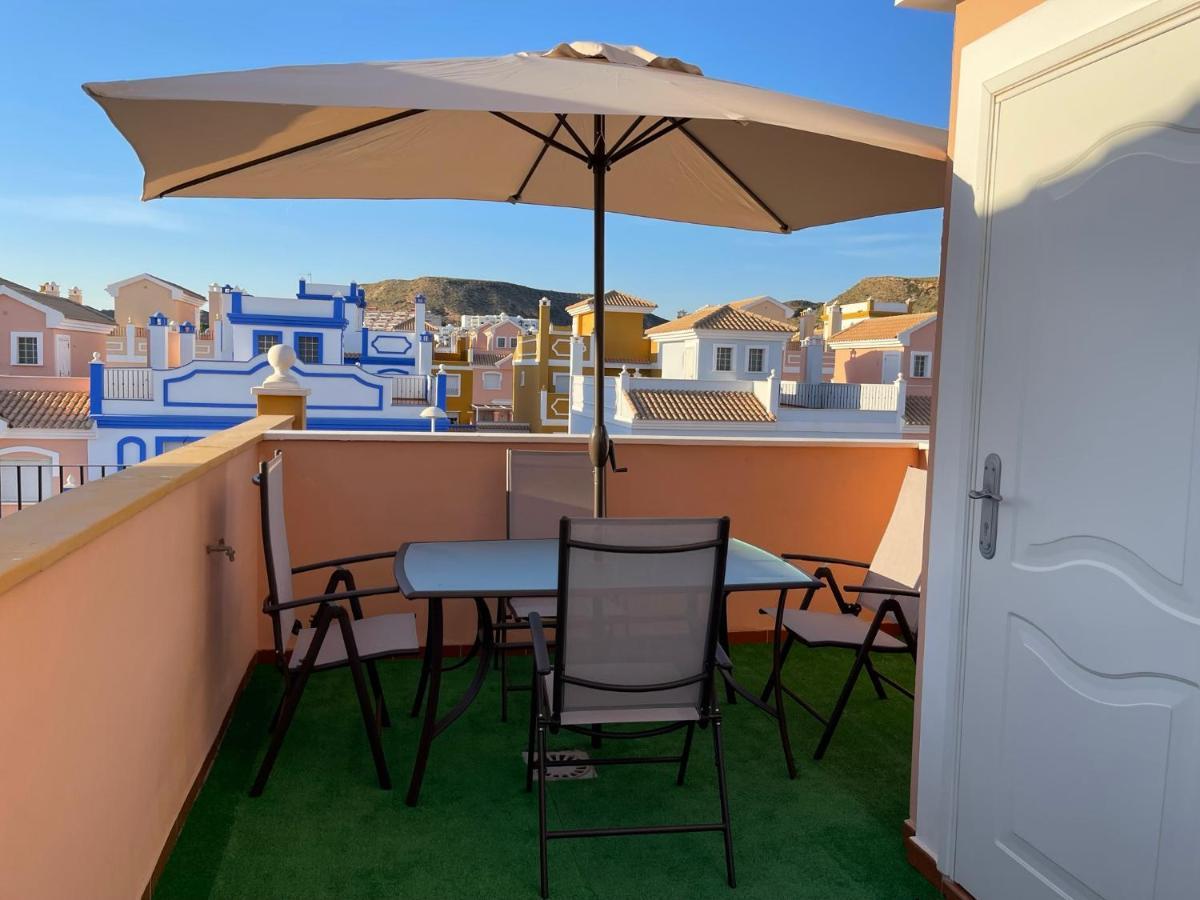Adosado Playa, Geoda Y Aguilas Cerca, Con Barbacoa Y Piscina En San Juan De Los Terreros Exterior photo